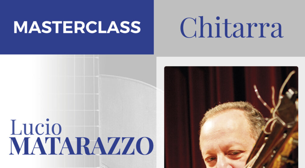 Masterclass di chitarra con Lucio Matarazzo